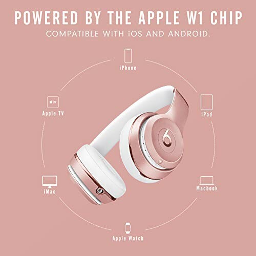 Beats headphones with Apple W1 chip compatibility.