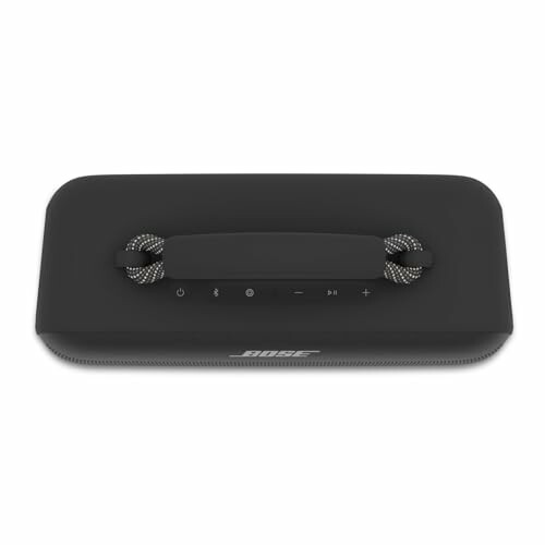 Black Bose Bluetooth speaker with top control panel