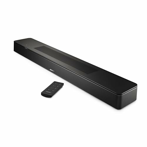 Bose soundbar with remote control