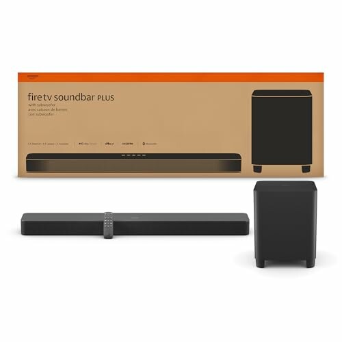 Fire TV Soundbar Plus with subwoofer package