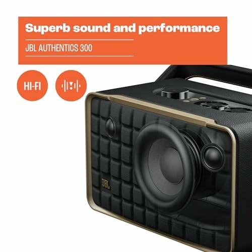 JBL Authentics 300 speaker with superb sound and performance