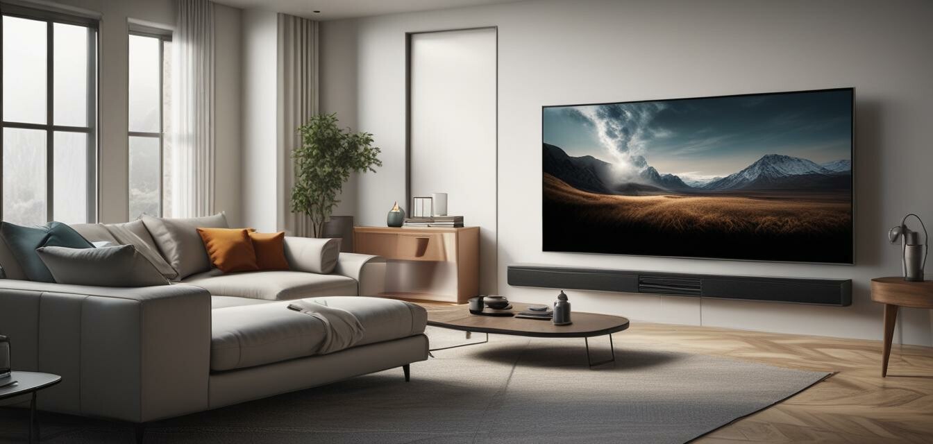 Soundbar placement