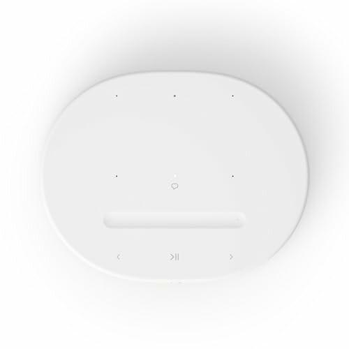 Top view of the Sonos Move 2 wireless portable Bluetooth speaker with control buttons