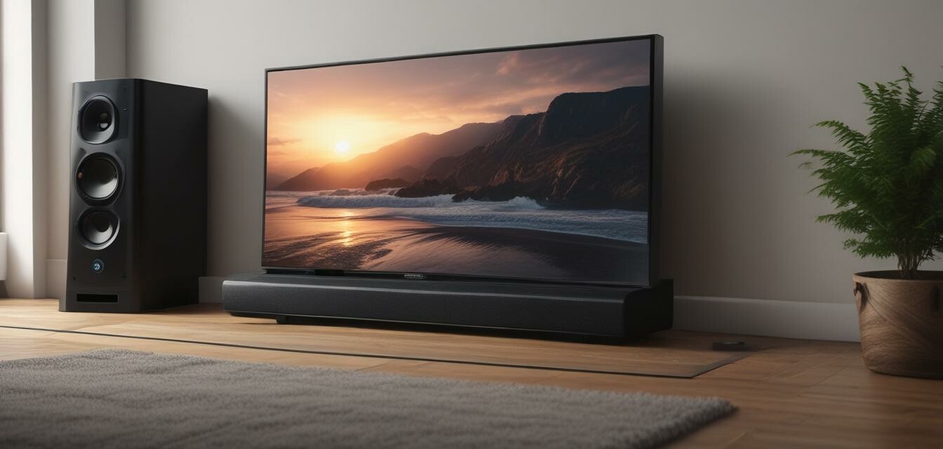 Wireless subwoofer with soundbar